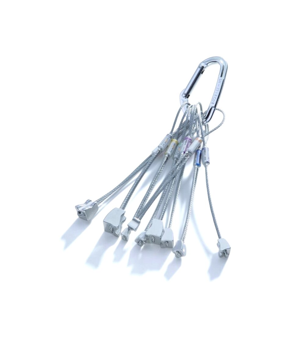 

Закладка Rock Empire Alu Nuts 3 grey (ZFA001-3)