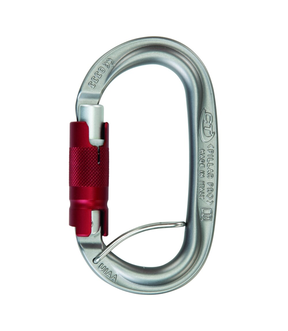 

Карабин Climbing Technology Pillar Pro TGL grey (2C3980L XRA)