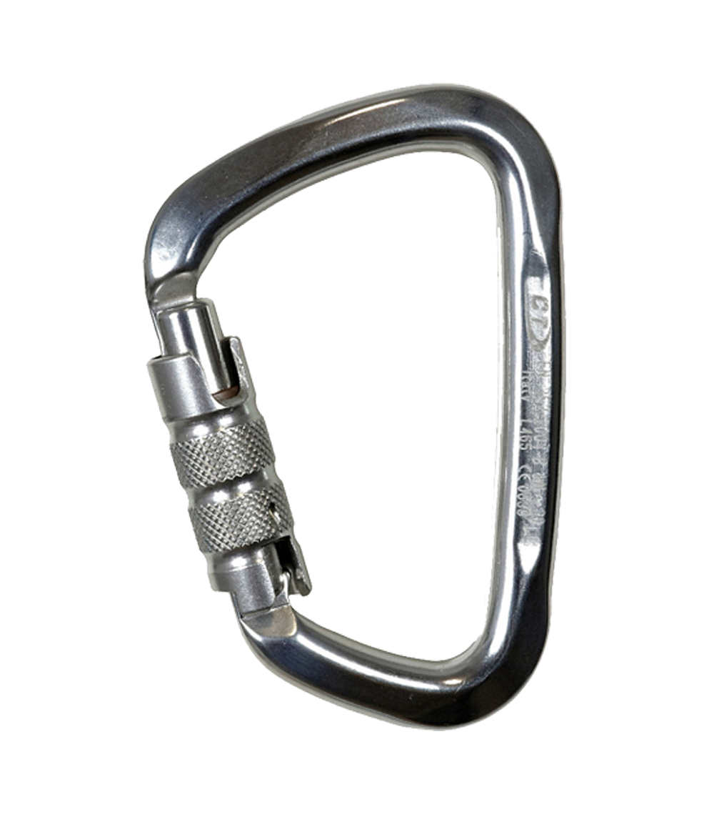 

Карабин Climbing Technology Large TG D-shape (titanium) silver (2C46500 YRC)