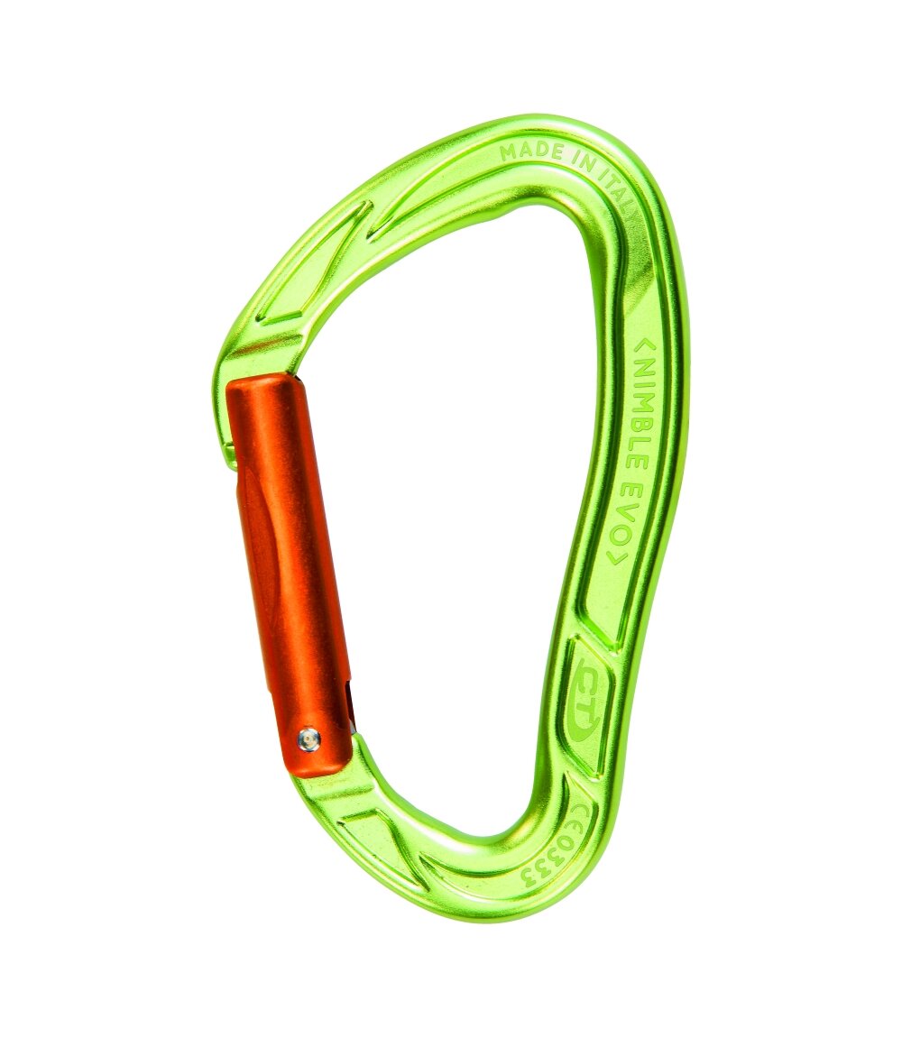 

Карабин Climbing Technology Nimble Evo S green/orange (2C39200 ZZA)