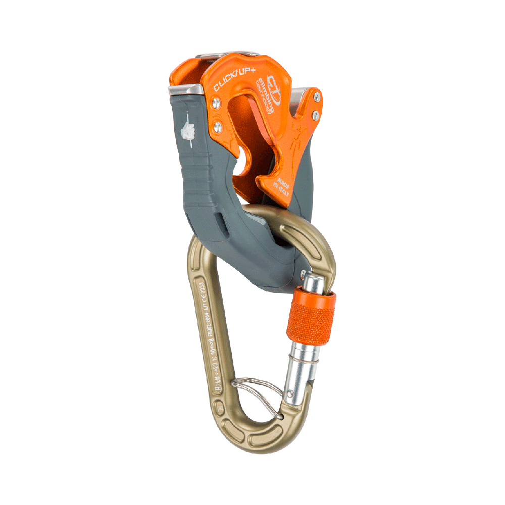 

Устройство для страховки и спуска Climbing Technology ClickUp + Kit orange (2K670 BWN SYF_2K670 BWB SYB)