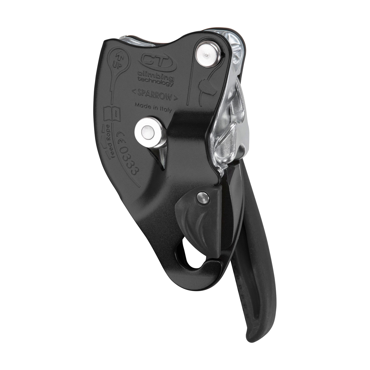 

Спусковое уcтройство Climbing Technology Sparrow black (2D646)