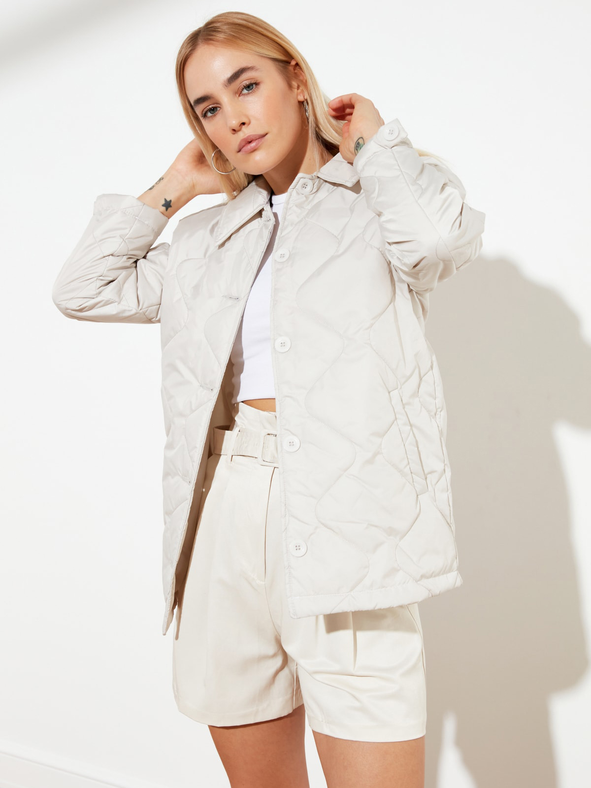 

Куртка Trendyol TWOSS21MO0064  Stone, Куртка Trendyol TWOSS21MO0064 XS Stone