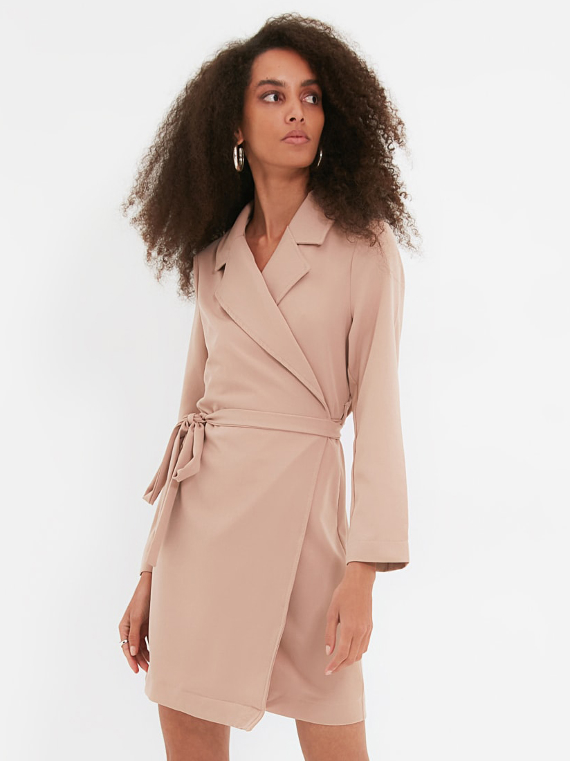 

Платье Trendyol TWOAW22EL1104  Camel, Платье Trendyol TWOAW22EL1104 38 Camel