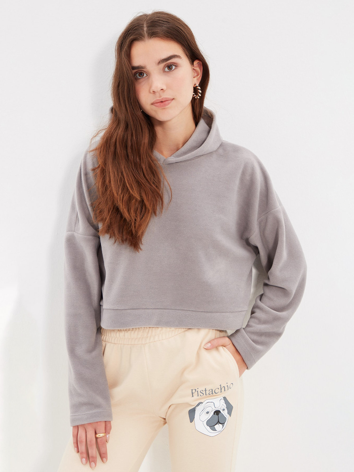 

Худи Trendyol TWOAW22SW1193  Gray, Худи Trendyol TWOAW22SW1193 XS Gray