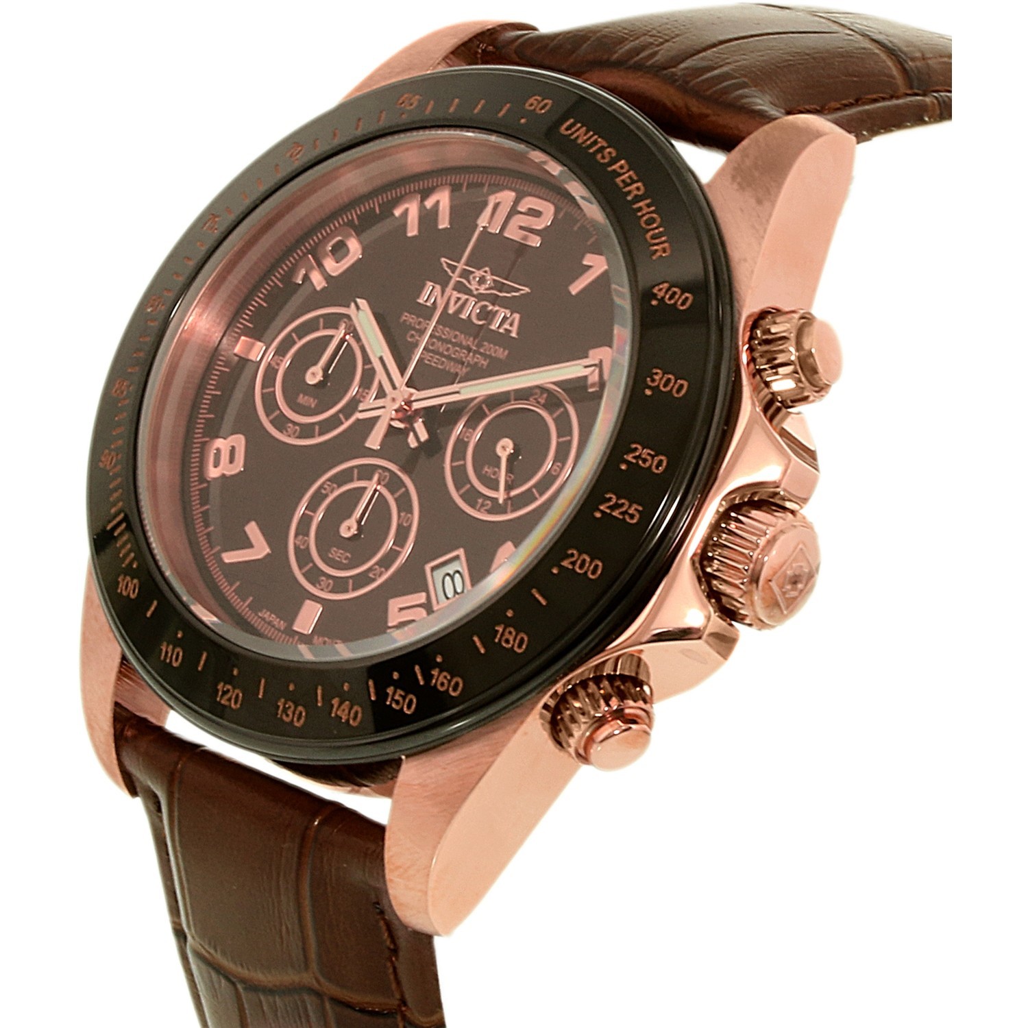 

Швейцарские мужские классические часы с хронографом Invicta Инвикта Speedway 10712