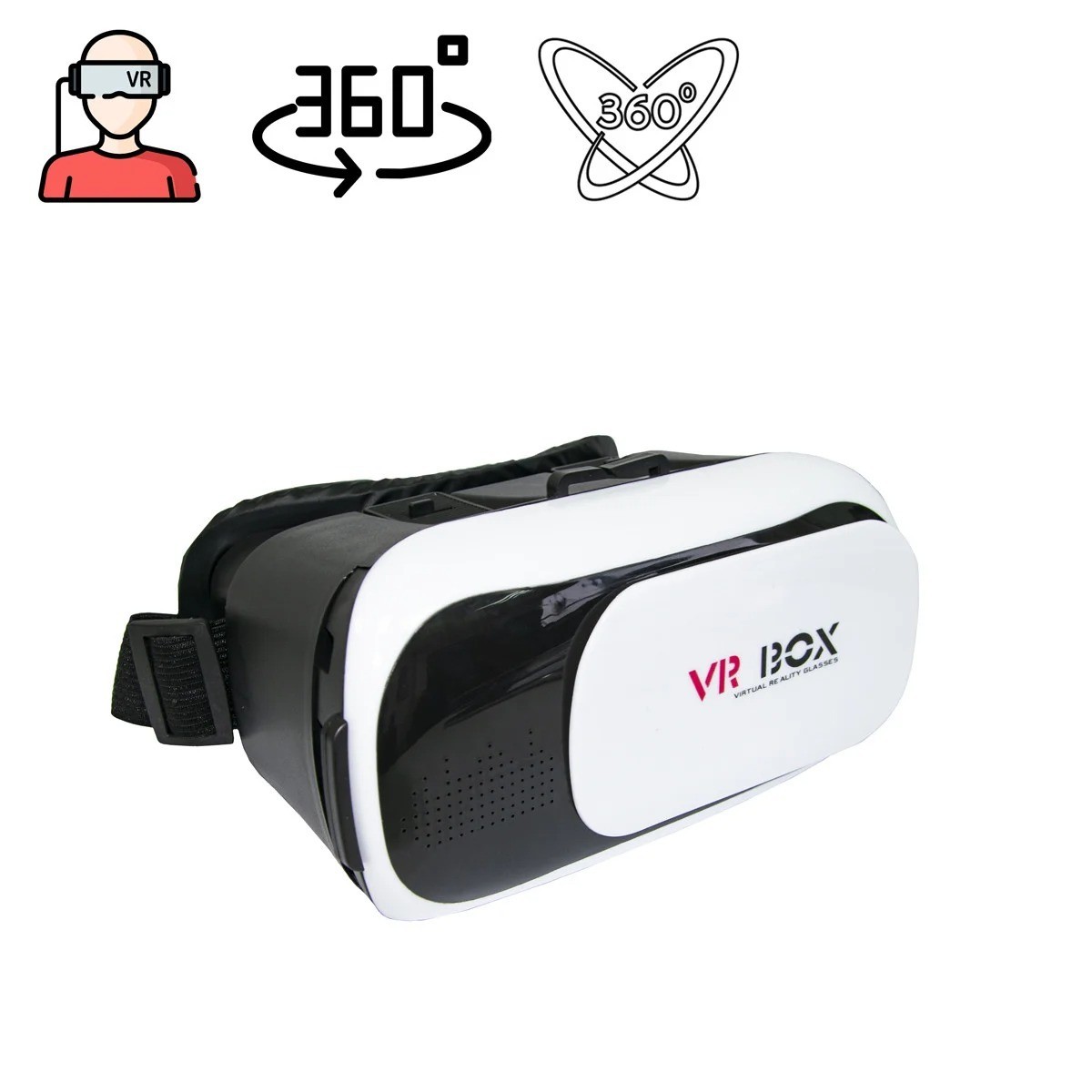 

3D окуляри віртуальної реальності для смартфона VR Box Virtual Reality Glasses без пульта (VS7004900)
