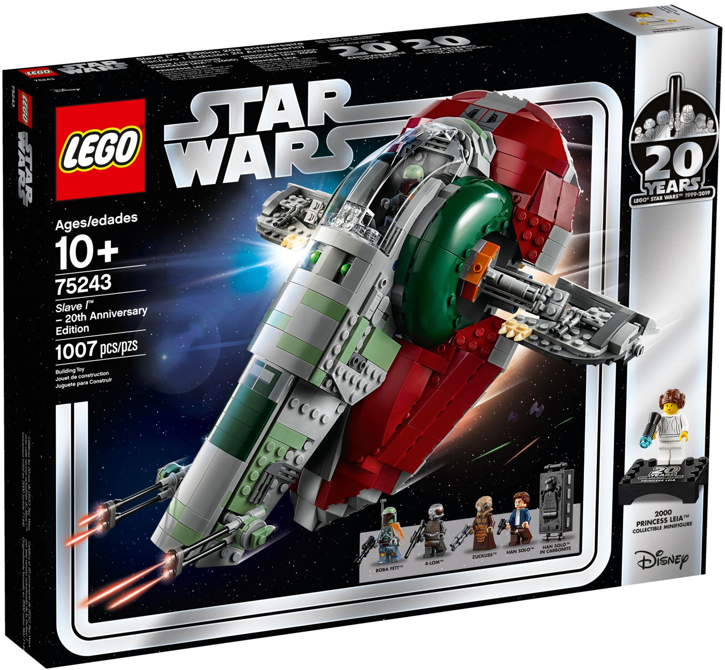 

Конструктор LEGO 75243 Star Wars Слейв 1 до двадцятої річниці Slave I - 20th Anniversary Edition