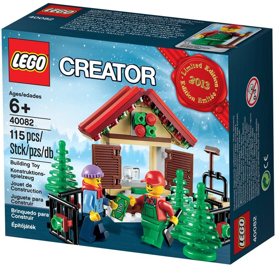 

Конструктор LEGO 40082 Creator Ярмарок різдвяних ялинок Christmas Tree Stand