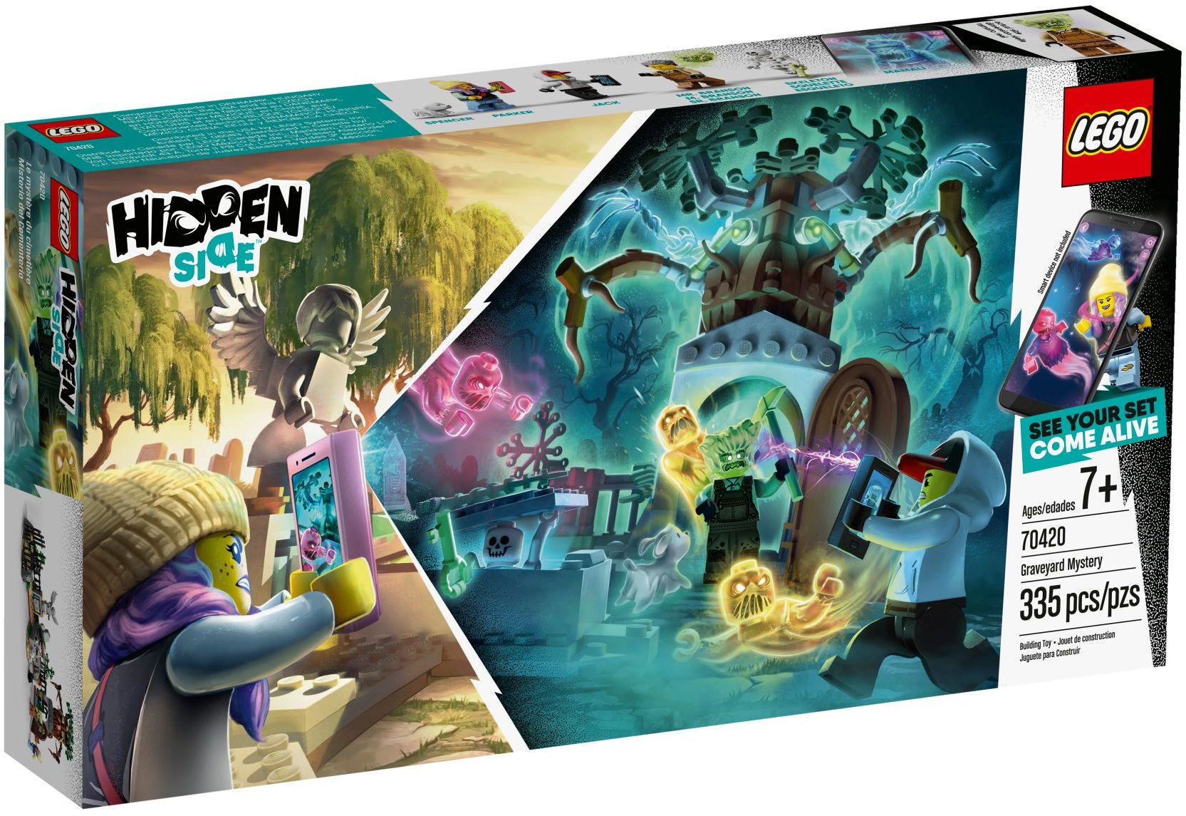 

Конструктор LEGO 70420 Hidden Side Таємниця старого кладовища Graveyard Mystery