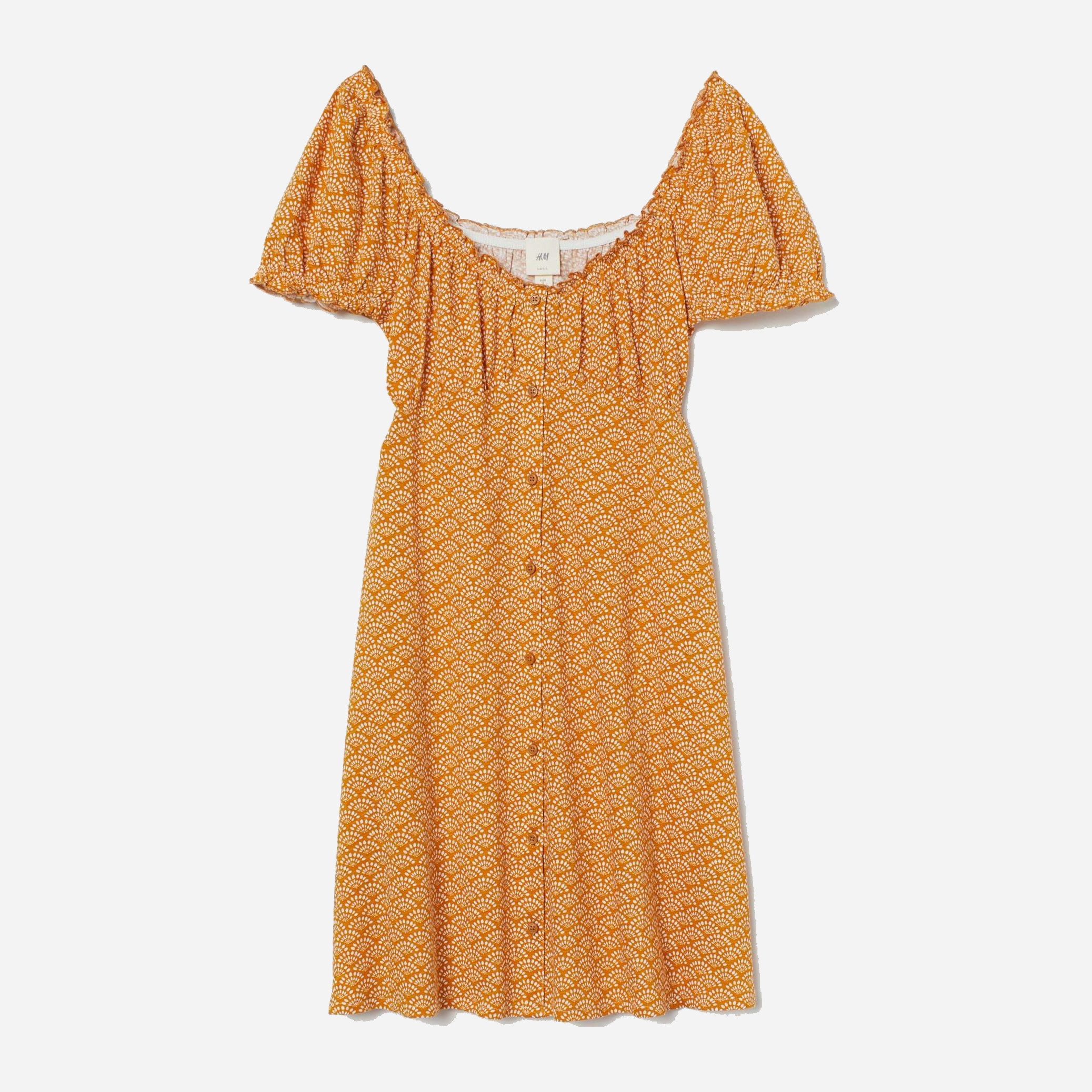 

Платье H&M 2112-766523  Горчичное, Платье H&M 2112-766523 L Горчичное