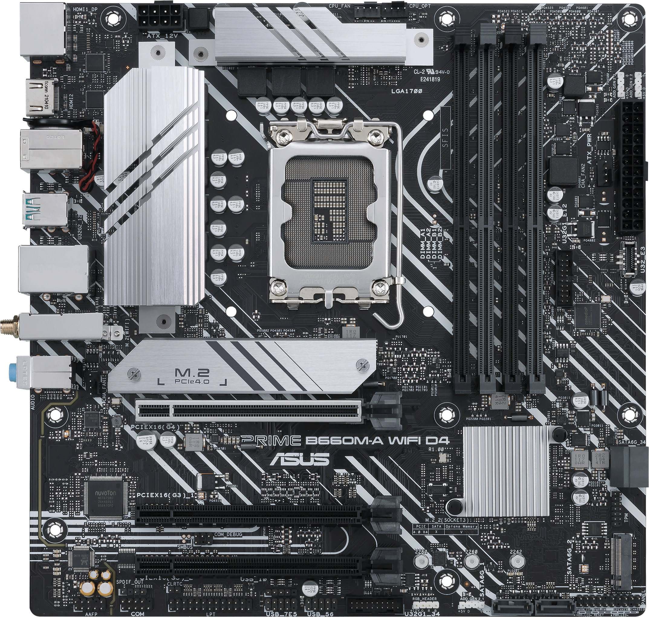 

Материнская плата Asus PRIME B660M-A Wi-Fi D4 (s1700, Intel B660, PCI-Ex16)