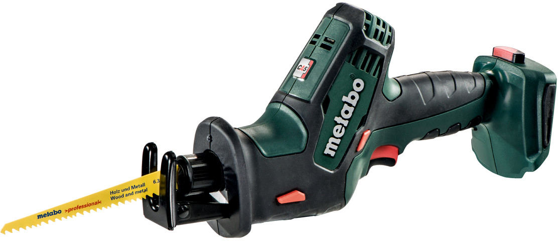 

Акумуляторна шабельна пила Metabo SSE 18 LTX Compact