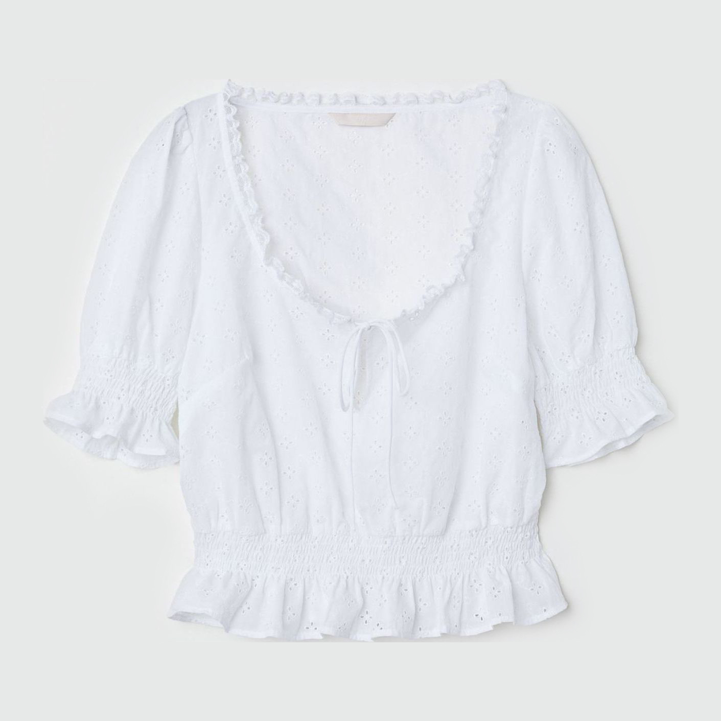 

Топ H&M 2812-658162  Белый, Топ H&M 2812-658162 38 Белый