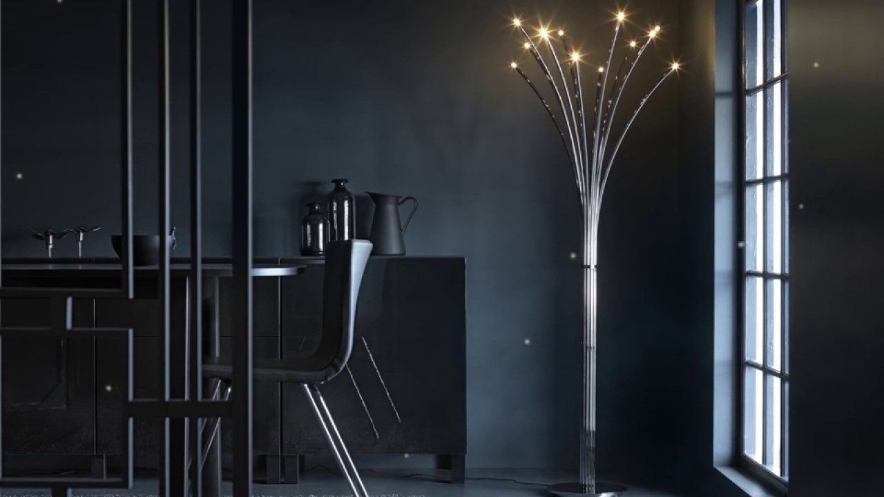 

Підлогова лампа HOVNAS IKEA 503.887.82 хром/чорний