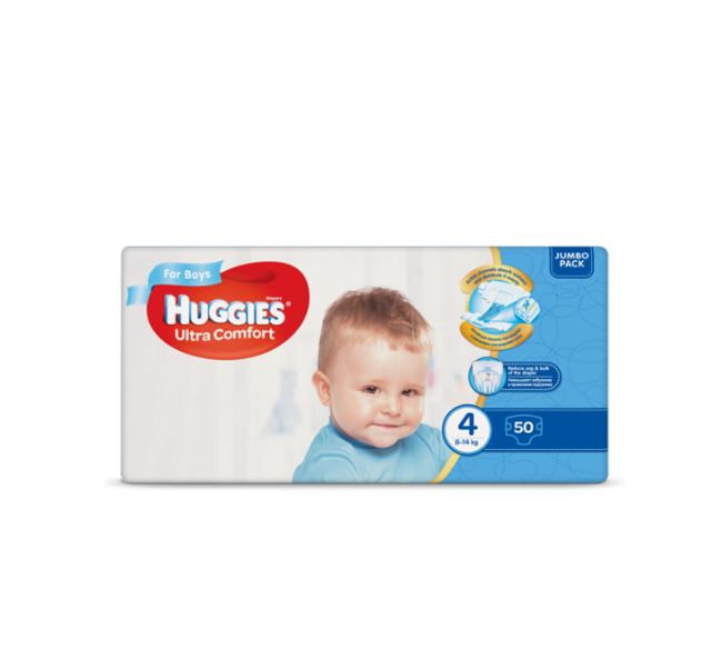 

Підгузники дитячі Huggies 267446 Ultra Comfort 4 8-14кг BOY (bc-345297)