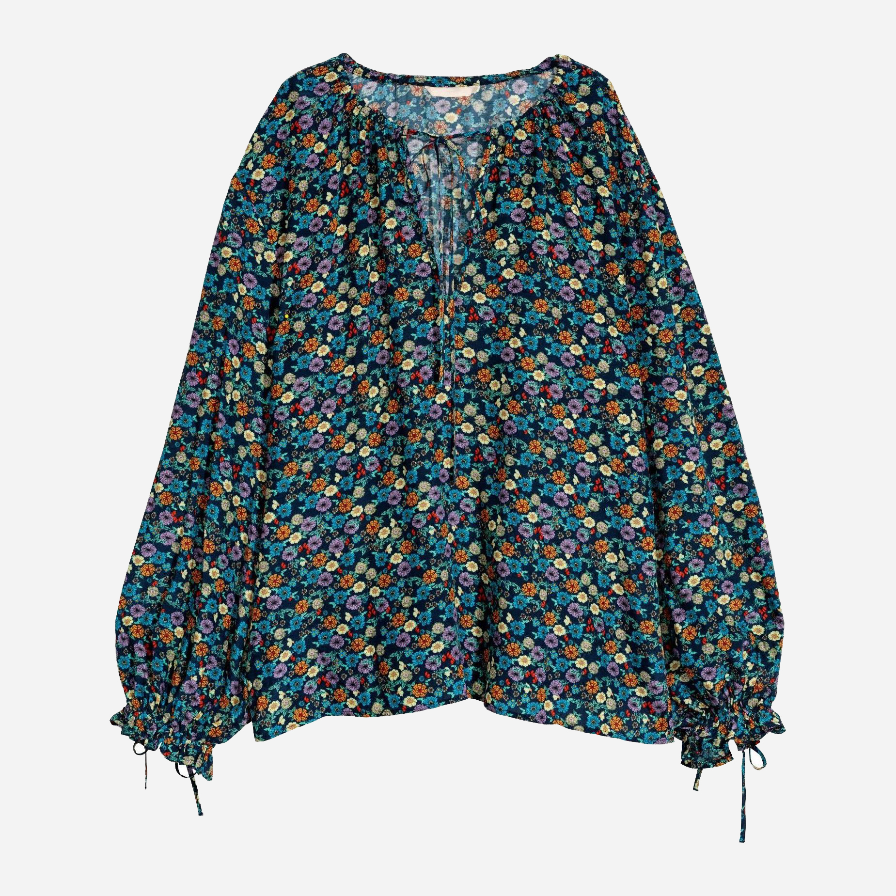 

Блузка H&M 1311-635579  Темно-синяя, Блузка H&M 1311-635579 38 Темно-синяя