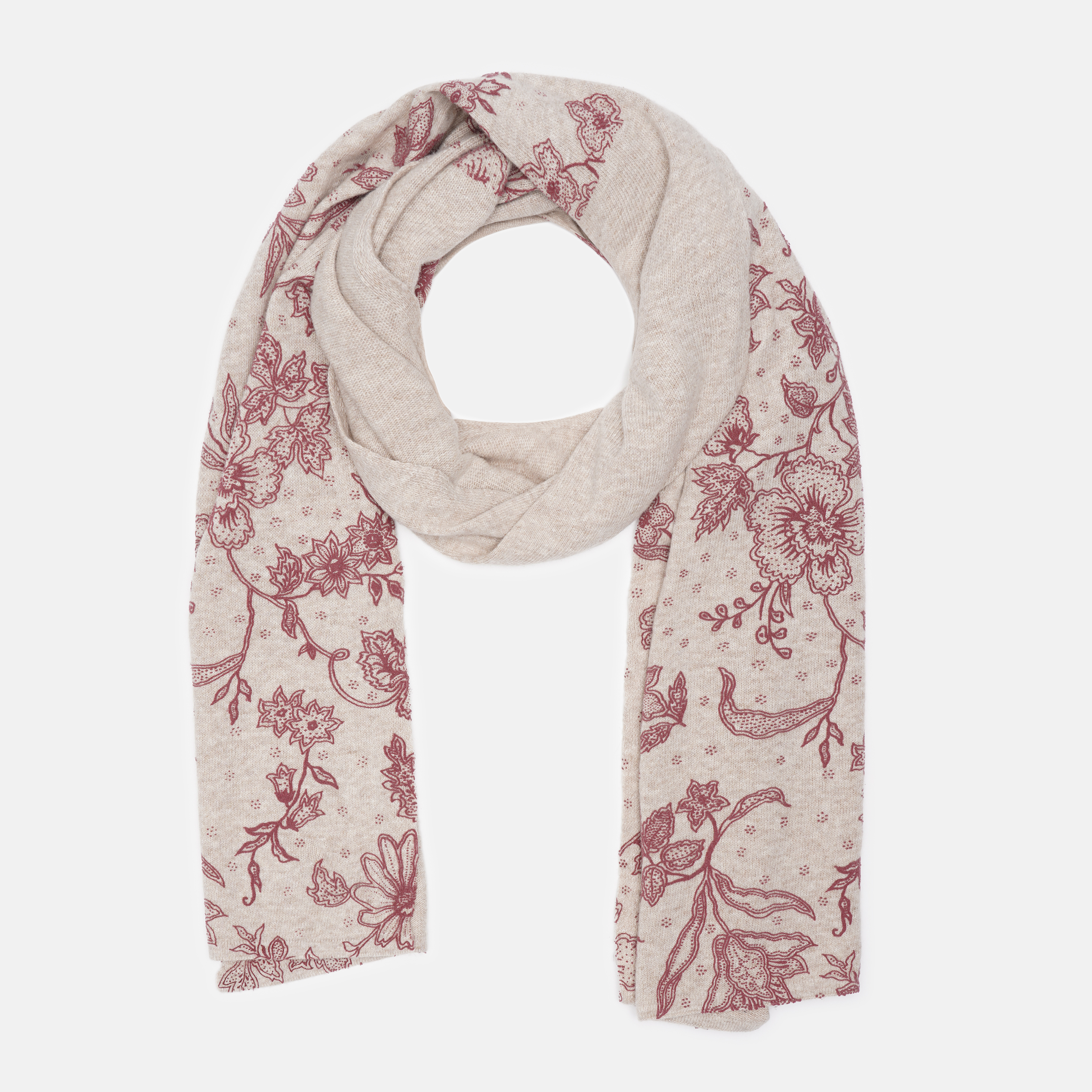 

Шарф Cashmere scarf-42 Бежевый