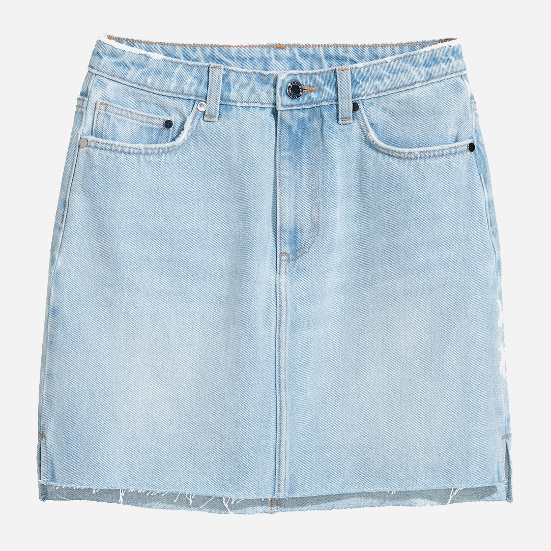 

Юбка джинсовая H&M 0622295  Голубая, Юбка джинсовая H&M 0622295 46 Голубая