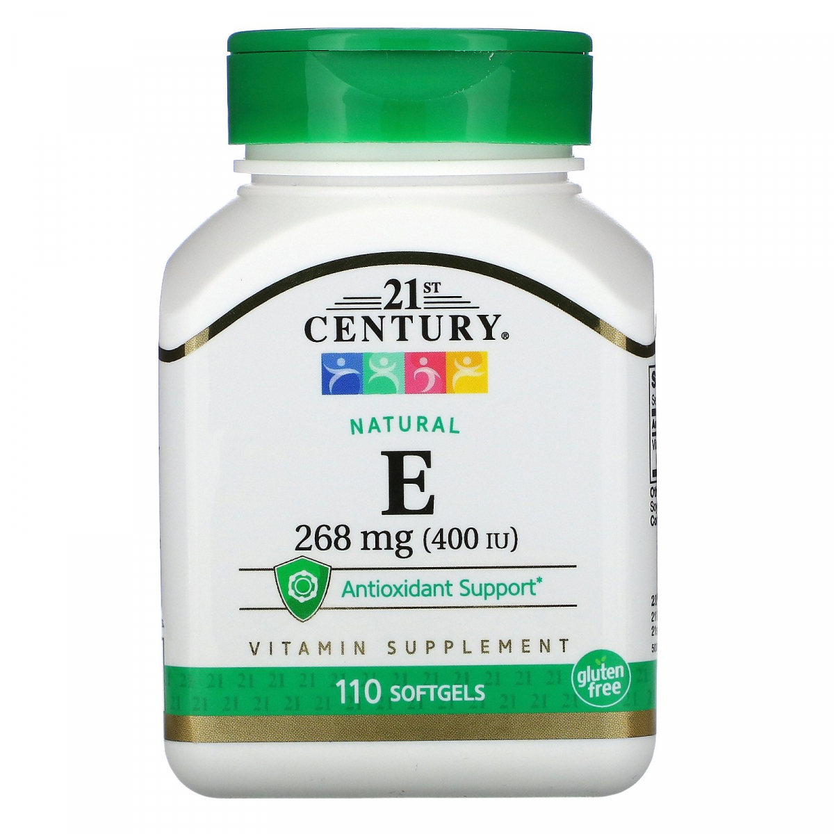 

Природный витамин Е - 400 21st Century (Vitamin E) 110 капсул