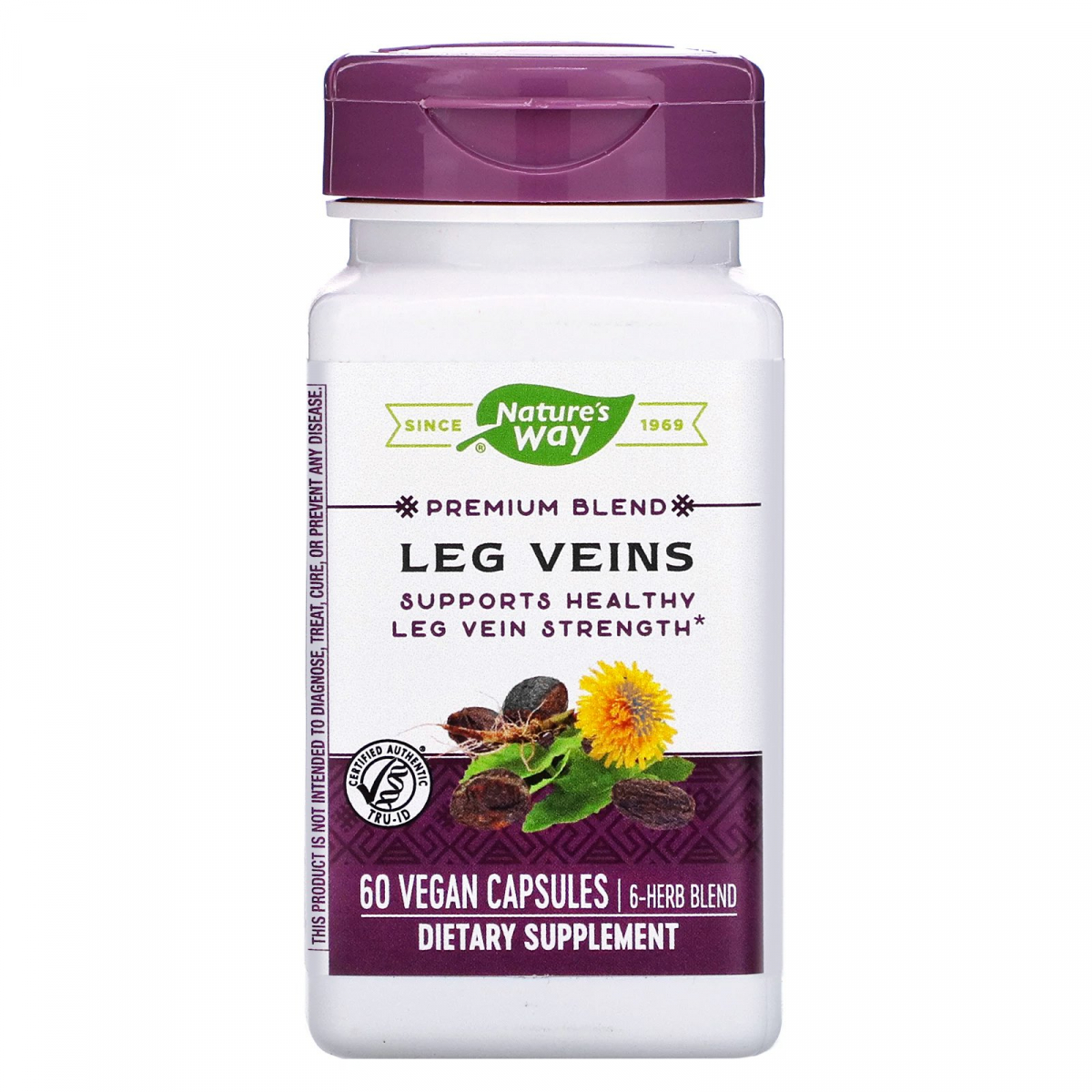 

Варикоз на ногах Nature's Way (Leg Veins) 60 капсул