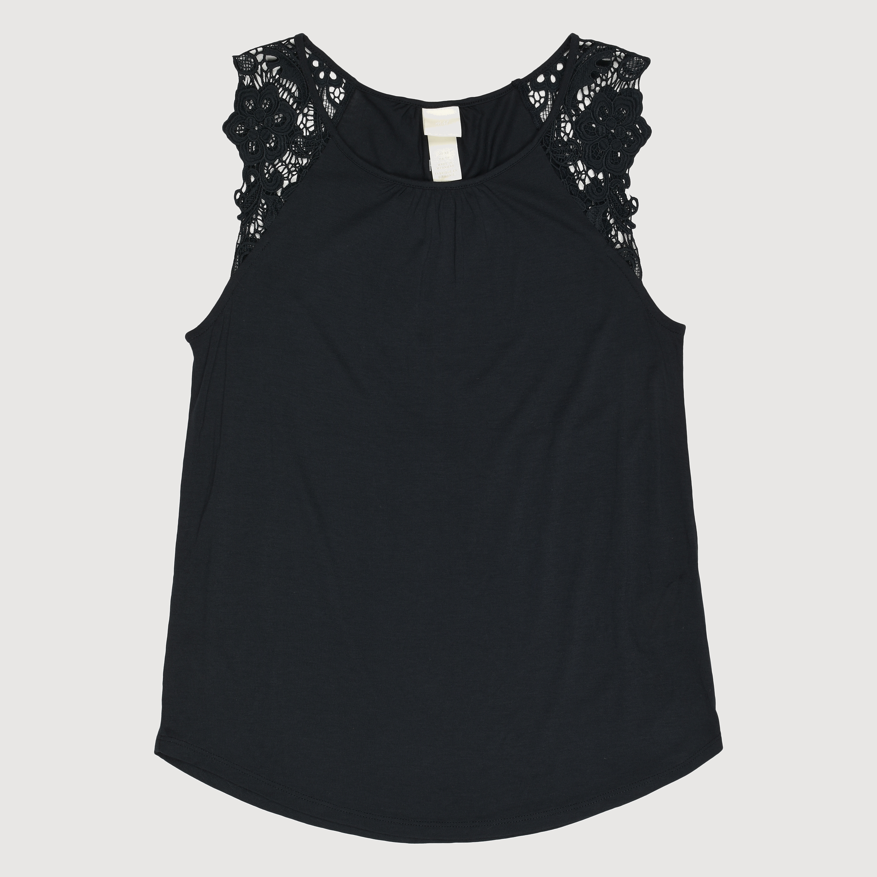 

Майка H& 7814610  Темно-синяя, Майка H&M 7814610 M Темно-синяя