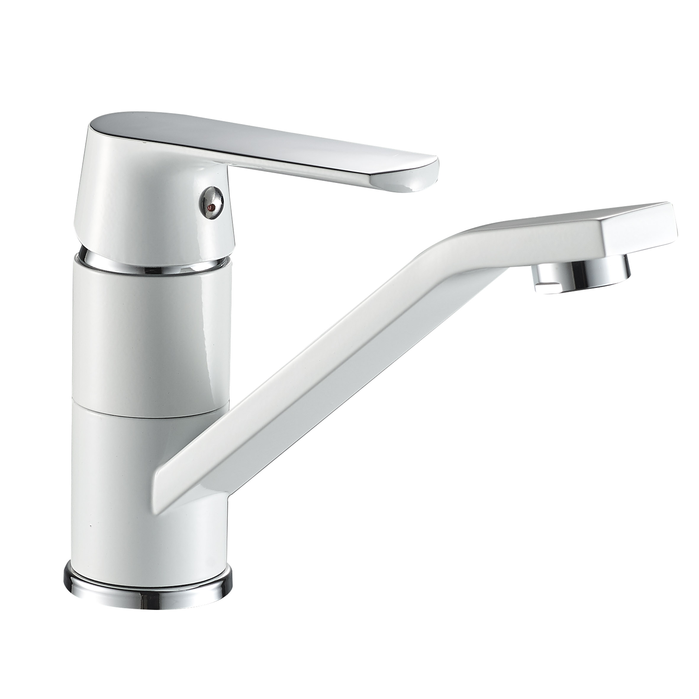 

Cмеситель для умывальника однорычажный GLOBUS LUX Laguna GLA-0203MQ-7-WHITE белый латунь 000022566