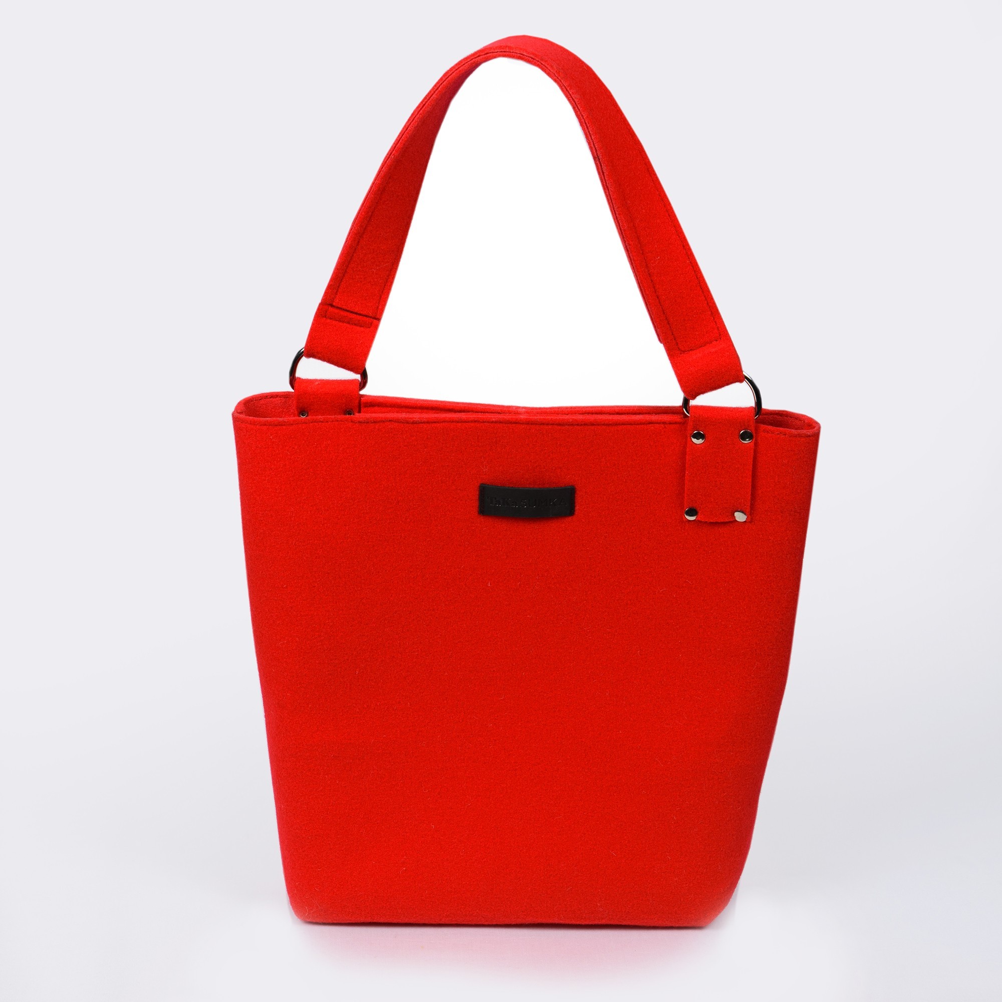 

СУМКА АСИМЕТРІЯ ТаКа SUMKA 40х40см червоний