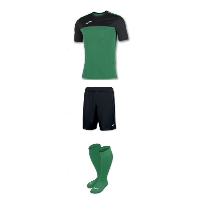 

Комплект футбольной формы Joma WINNER №3 зеленый XS 100946.401