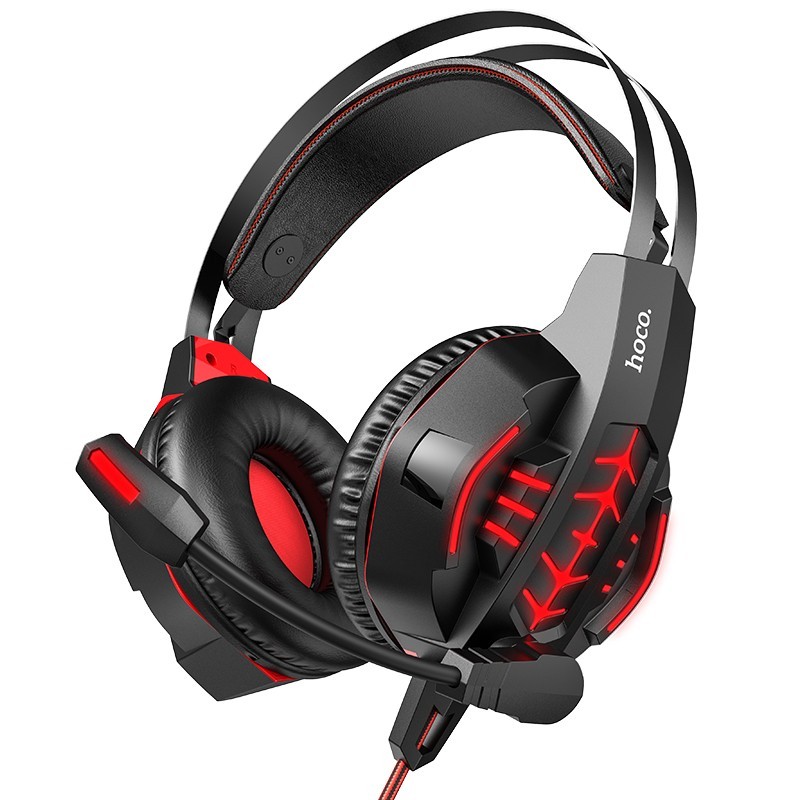 

Игровые наушники Hoco Gaming Headset для ПК/PS4/5 black-red