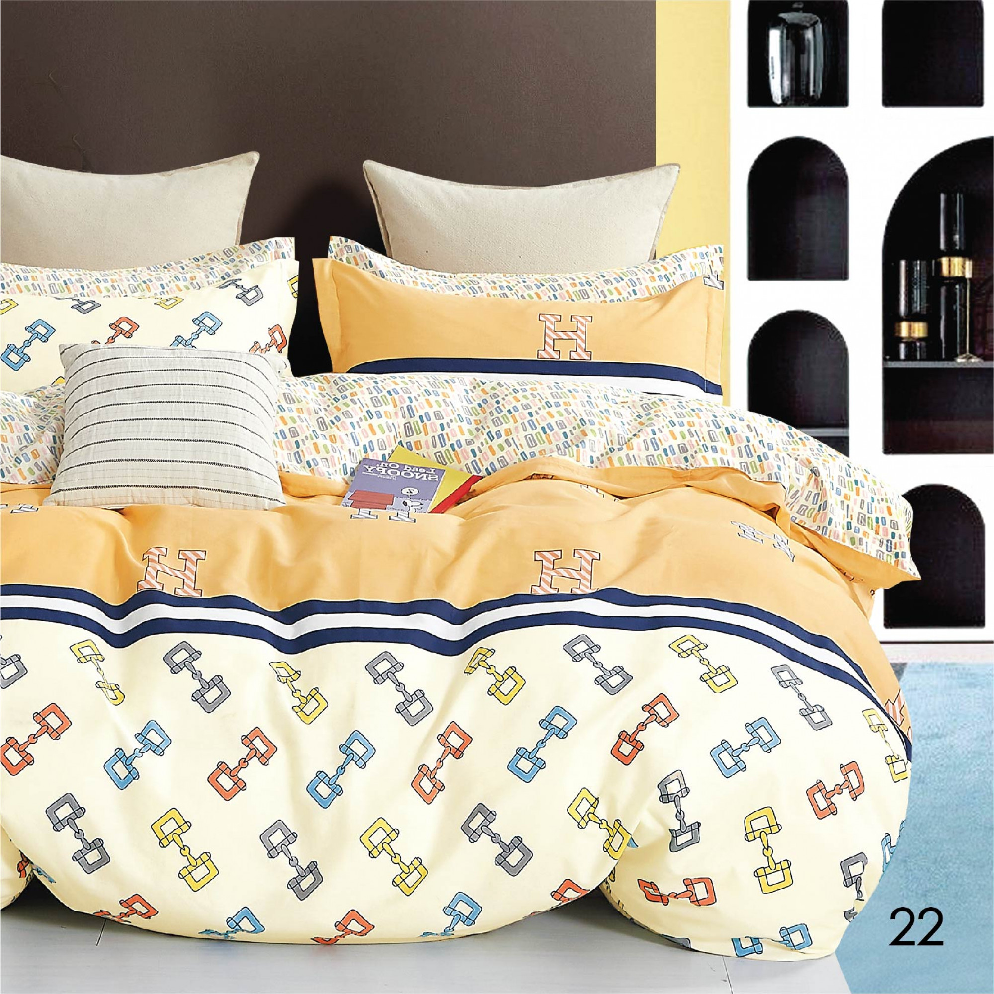 

Постельное белье Viluta Isleep сатин Twill 22 (Евро)