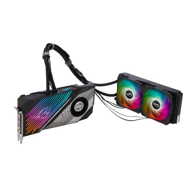 

Видеокарта ASUS Radeon 6800 XT STRIX LC 16GB OC (ROGSTRIXLCRX6800XTO16GGAMING)