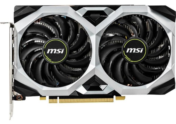 

Видеокарта MSI GeForce GTX 1660 VENTUS XS 6GB OC GDDR5