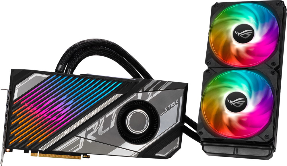 

Видеокарта ASUS GeForce RTX 3080 Ti ROG STRIX LC 12GB OC (ROGSTRIXLCRTX3080TIO12GGAMING)