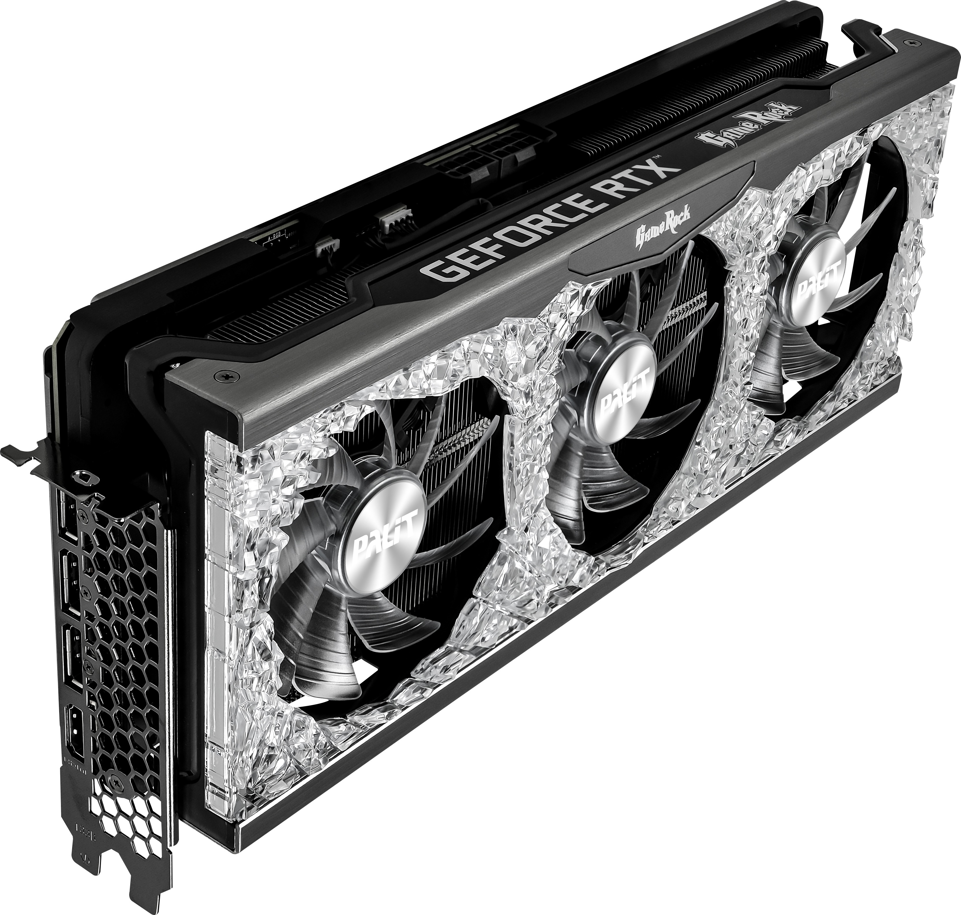

Видеокарта Palit Geforce Rtx 3070 Ti Gamerock (NED307T019P21047G)