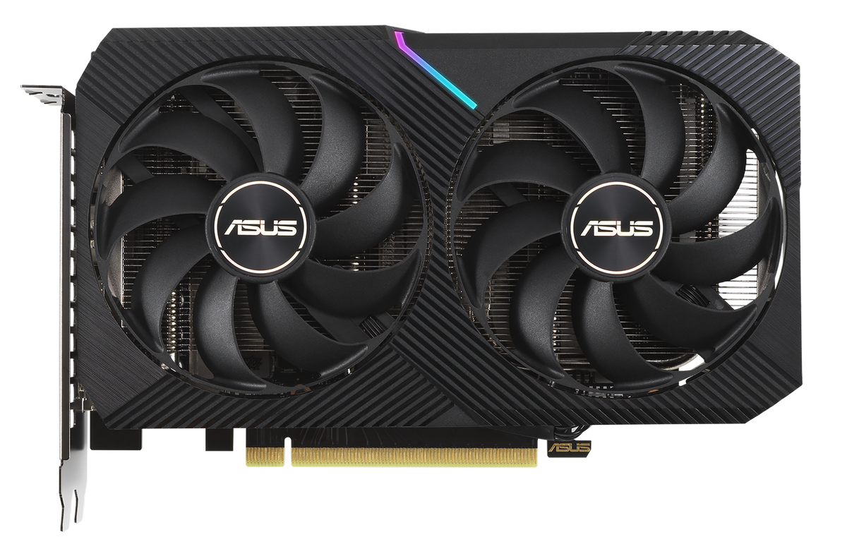 

Видеокарта ASUS GeForce RTX 3060 DUAL 12GB OC V2 (DUALRTX3060O12GV2)