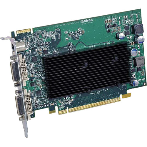 

Видеокарта Matrox M9120 512MB DDR2 PCI-E (M9120-E512LPUF)