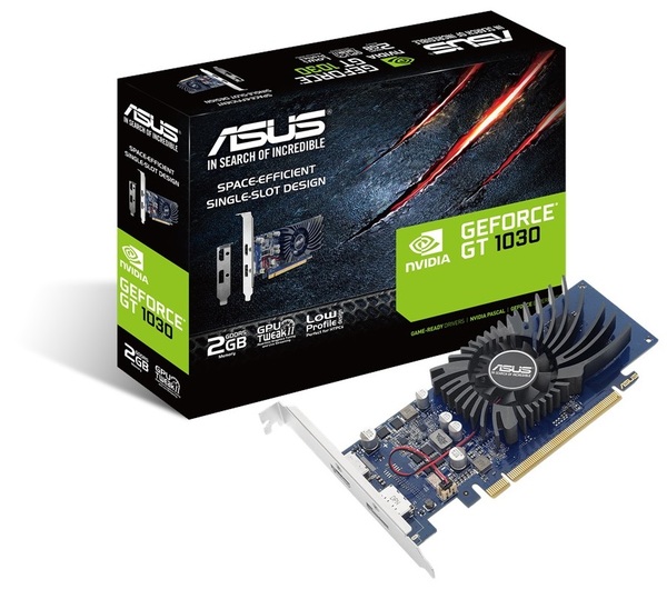 

Видеокарта Asus GeForce Gt 1030 2GB GDDR5 Low Profile Pasywna