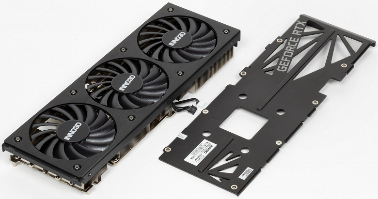 

Видеокарта Inno3D Geforce Rtx 3070 Ti X3 Oc Dual Slot (N307T3086XX1820VA45)