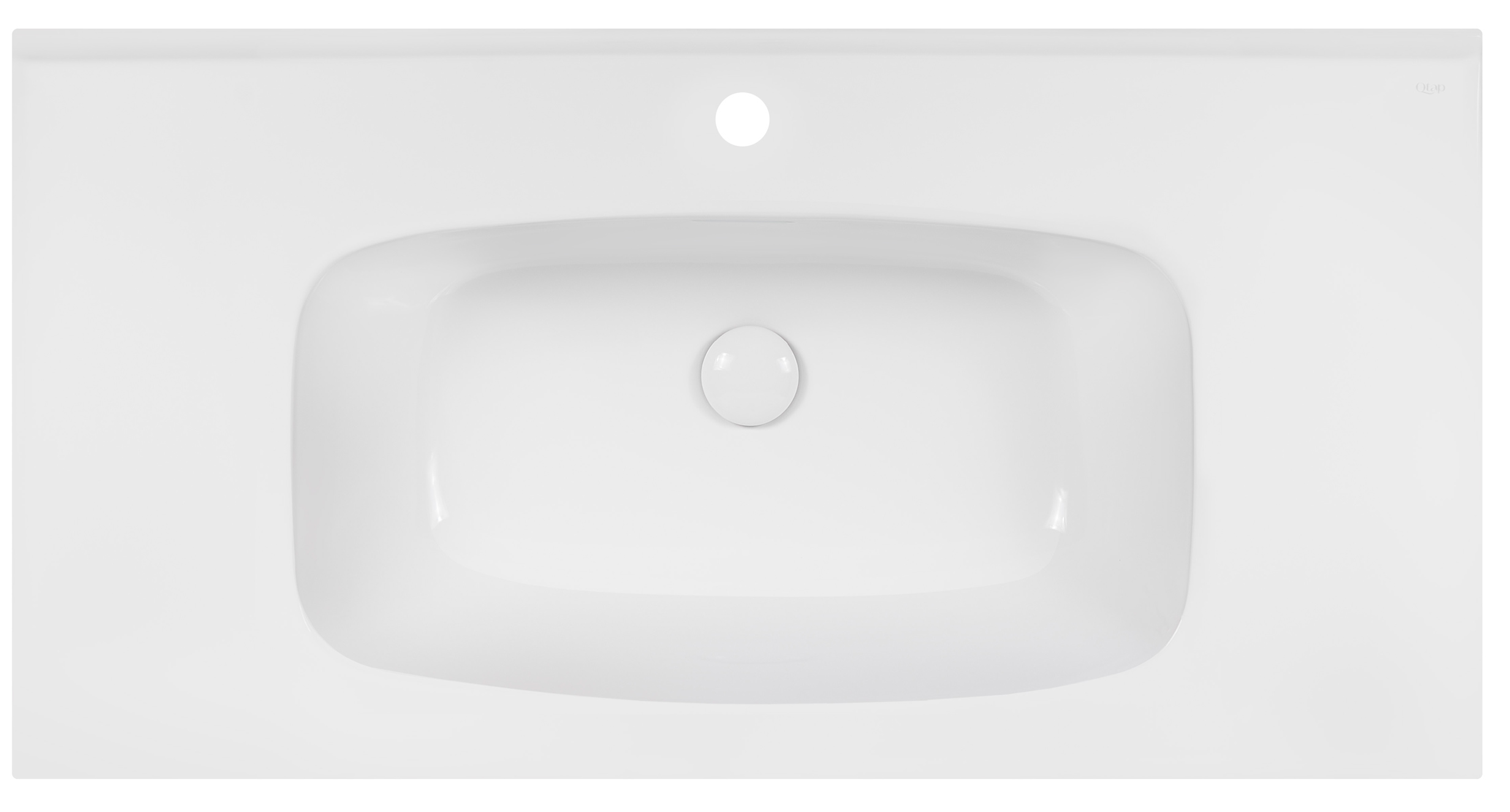 

Раковина QTAP Albatross 5H 900х500х210 White с донным клапаном QT01115090HW