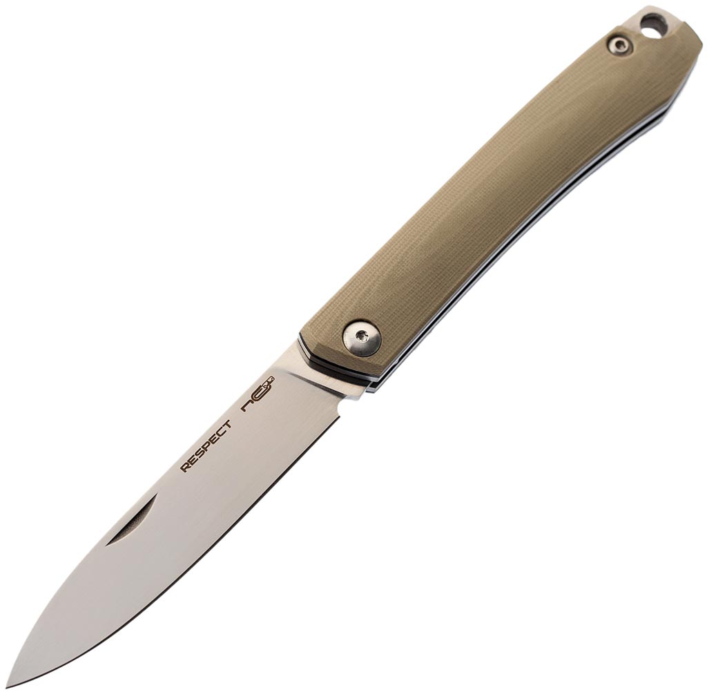

Нож N.C. Custom Respect G10 Tan
