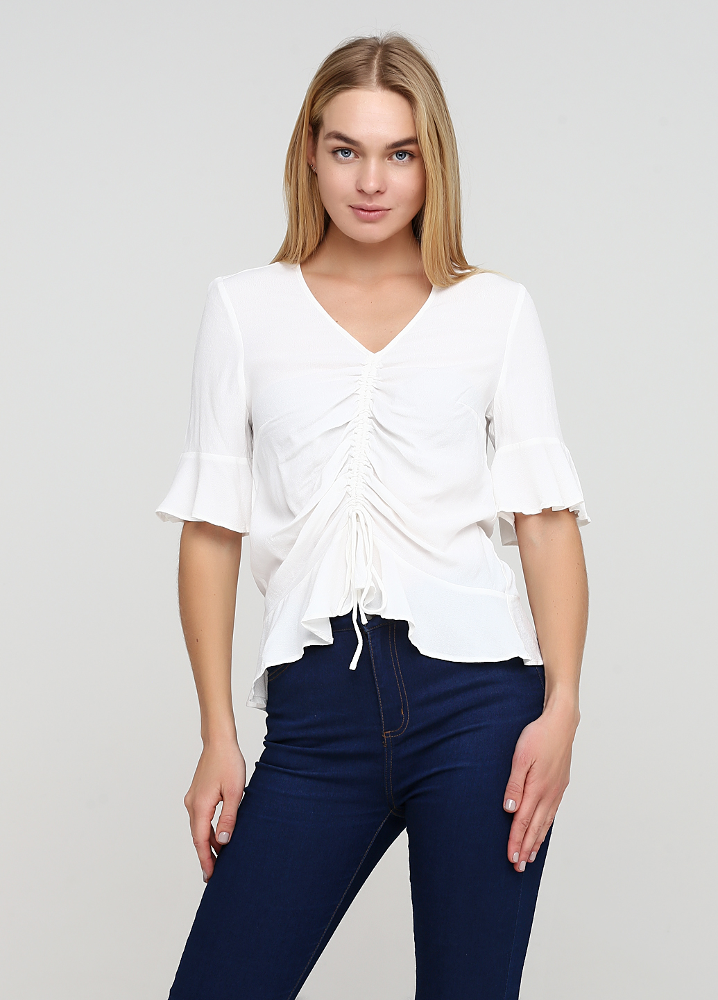 

Блуза H&M  Белый 0-1073_01, Блуза H&M 38 Белый 0-1073_01