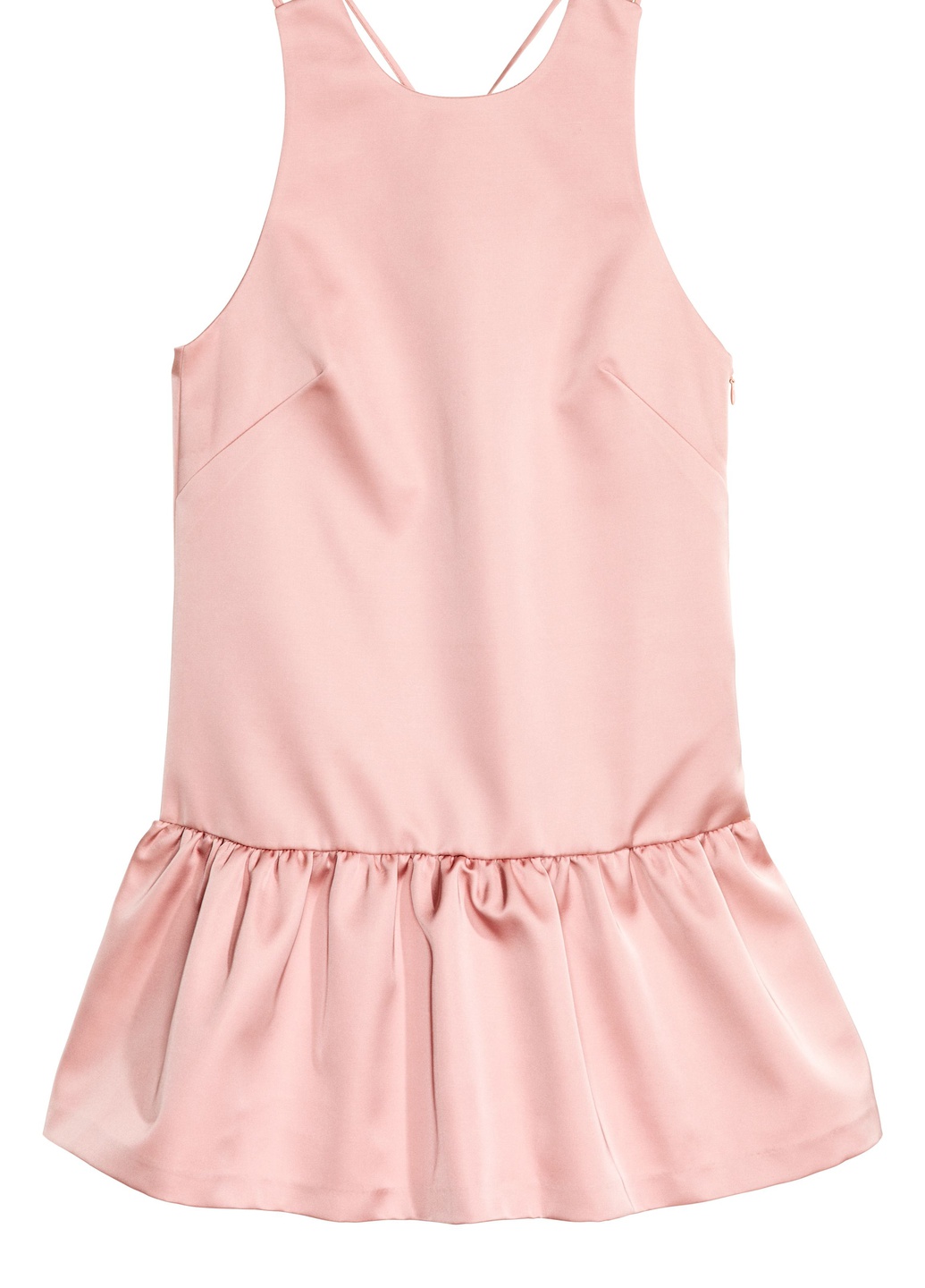 

Платье H&M  Персиковый 0397212_02, Платье H&M 38 Персиковый 0397212_02