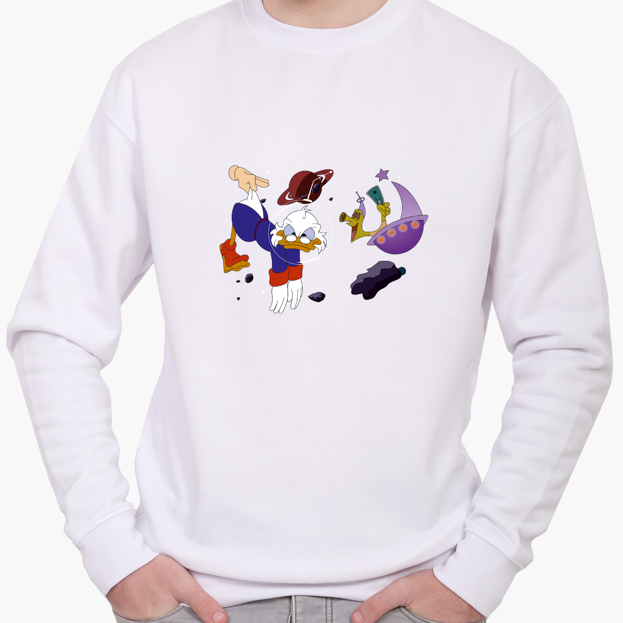 

Свитшот мужской мультсериал Скрудж МакДак (Scrooge McDuck) (8771-2025) Белый, Свитшот мужской мультсериал Скрудж МакДак (Scrooge McDuck) (8771-2025) Белый M