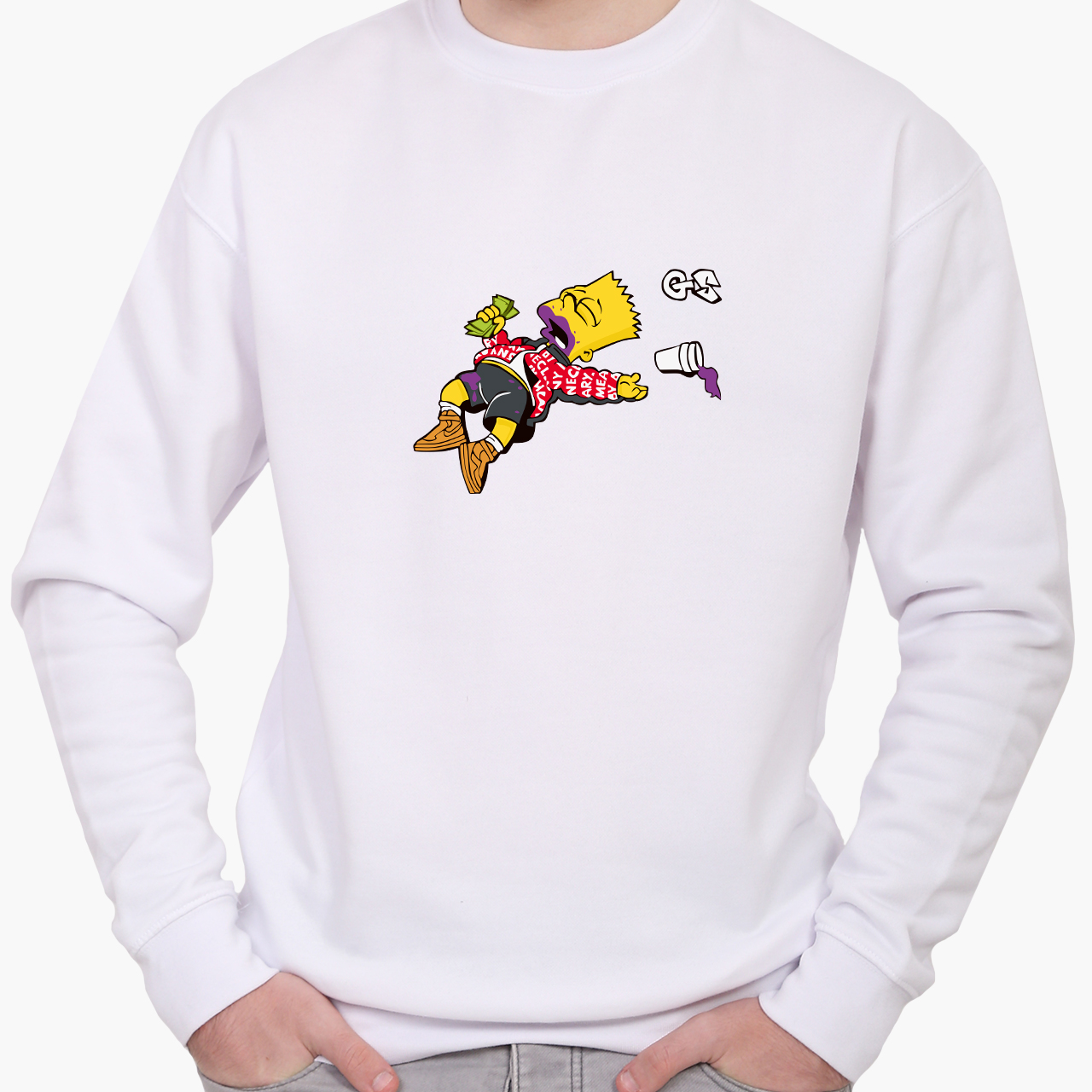 

Свитшот мужской Нет будущего (No Future) (8771-2018) Белый, Свитшот мужской Нет будущего (No Future) (8771-2018) Белый XL