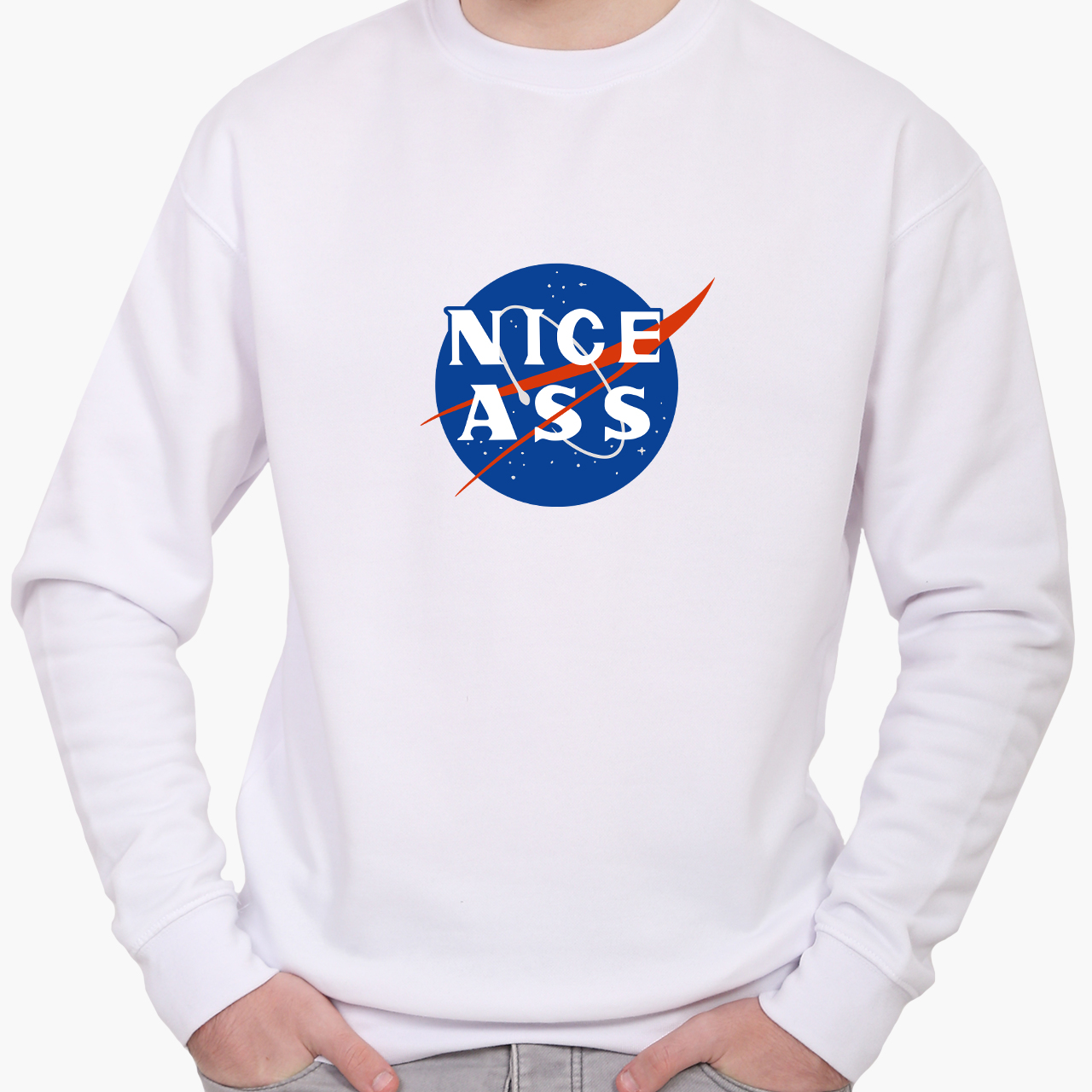 

Свитшот мужской НАСА (NASA) (8771-2017) Белый, Свитшот мужской НАСА (NASA) (8771-2017) Белый L