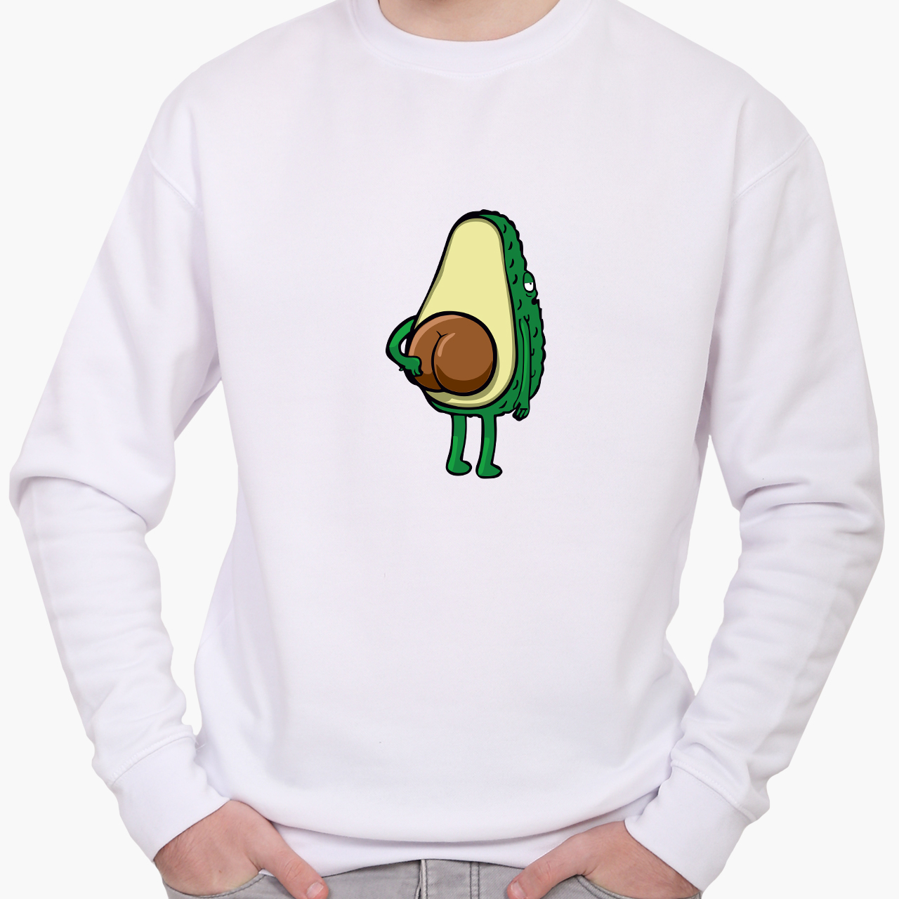 

Свитшот мужской Авокадо (8771-2032) Белый, Свитшот мужской Авокадо (8771-2032) Белый XL