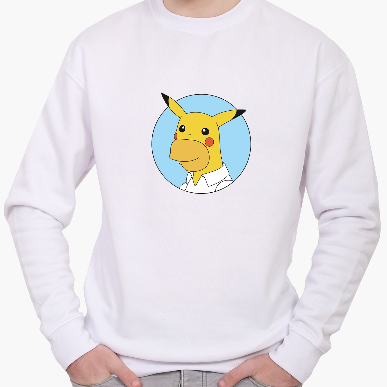 

Свитшот мужской Гомер-чу Симпсоны и Пикачу (The Simpsons and Pikachu) (8771-2001) Белый, Свитшот мужской Гомер-чу Симпсоны и Пикачу (The Simpsons and Pikachu) (8771-2001) Белый L