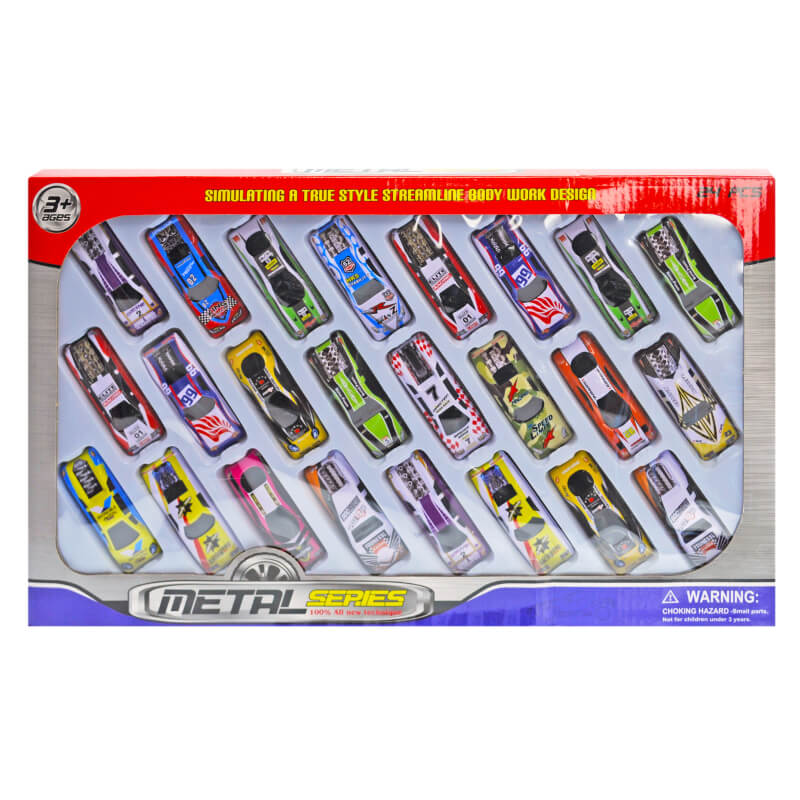

Набор металлических машинок 24 модельки XL824B A-Toys (XL824B)