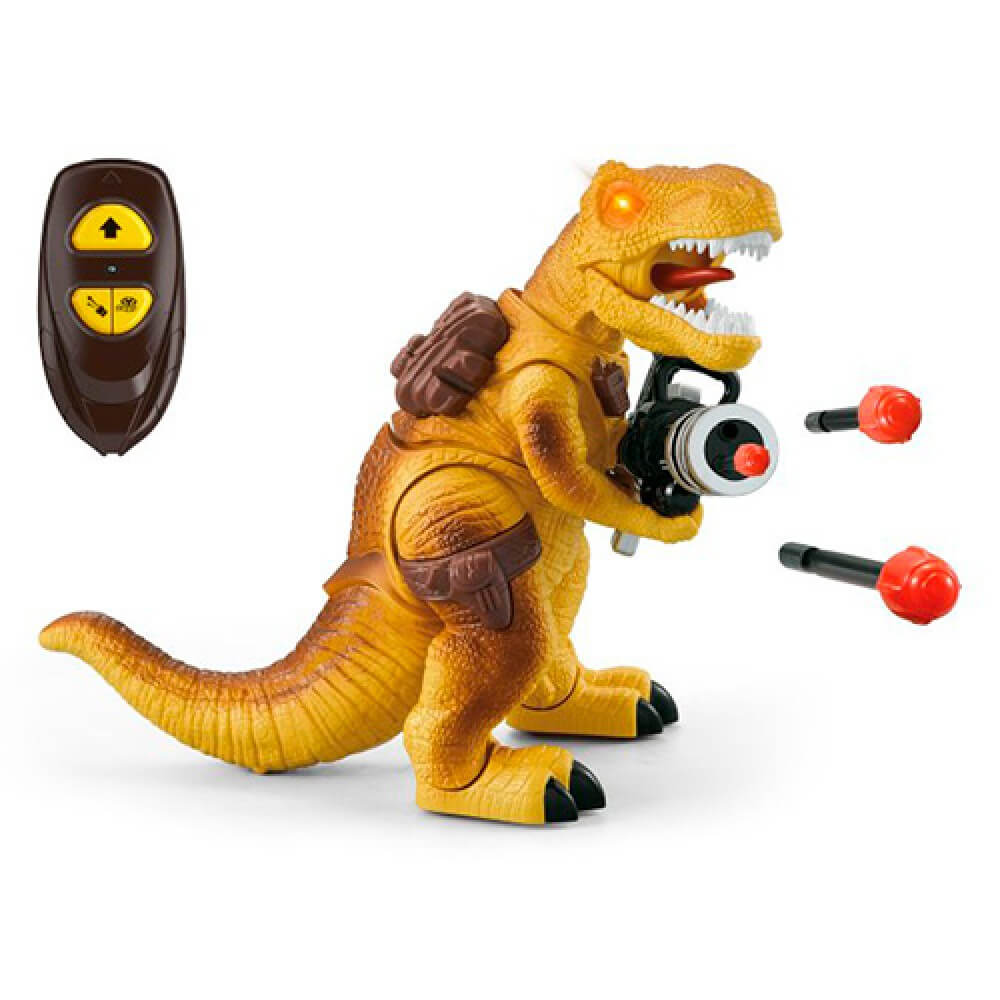 

Динозавр радиоуправляемый на батарейках стреляет снарядами 6036 A-Toys (6036)
